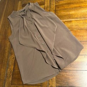 Banana Republic Olive Green button down blouse